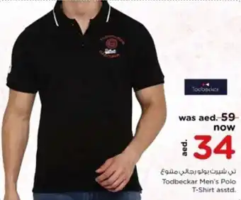 Nesto Todbeckar Men's Polo T-Shirt asstd. offer