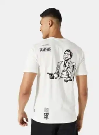 Noon Scarface graphic crew neck t-shirt offer