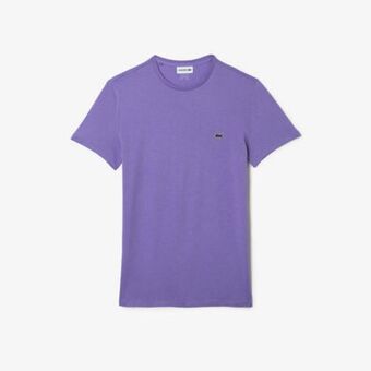 Lacoste Men's crew neck pima cotton jersey t-shirt offer