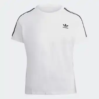 Adidas Adicolor classics 3-stripes tee (plus size) offer