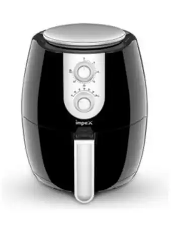 Noon Mechanical air fryer with cool touch handle and non-stick coating 4 l 1500 w af 4305 black offer