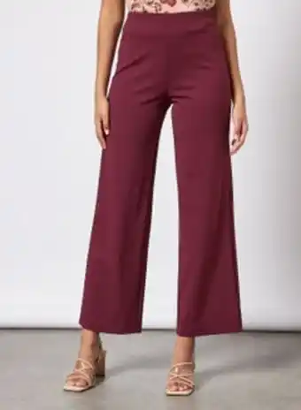Noon Culotte pants maroon offer