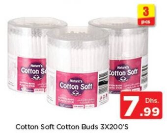 Nesto Cotton Soft Cotton Buds 3X200'S offer