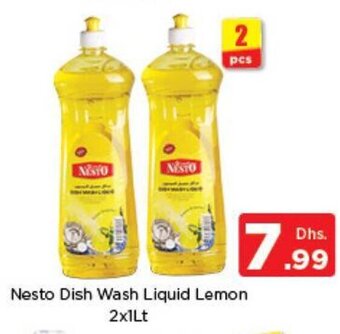 Nesto Nesto Dish Wash Liquid Lemon 2x1Lt offer