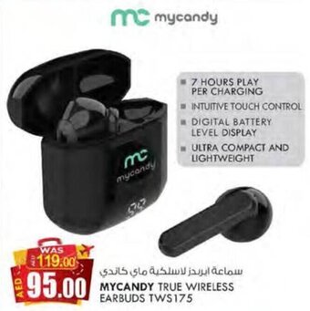 KM Trading MYCANDY TRUE WIRELESS EARBUDS TWS175 offer