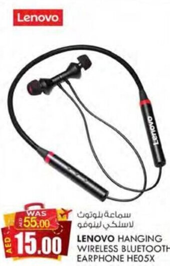 KM Trading LENOVO HANGING WIRELESS BLUETOOTH EARPHONE HE05X offer