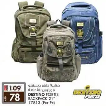 KM Trading DESTINO FORTIS BACKPACK 21" offer