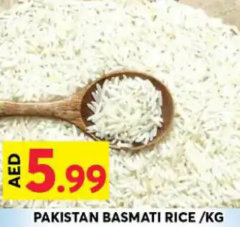 Grand Hyper Market PAKISTAN BASMATI RICE/KG offer