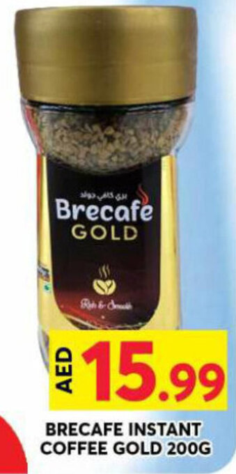 Grand Hyper Market BRECAFE INSTANT COFFEE GOLD 200G offer