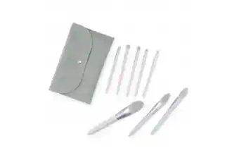 PAN Emirates Pan scarlet 8-pieces cosmetic brush set - g offer