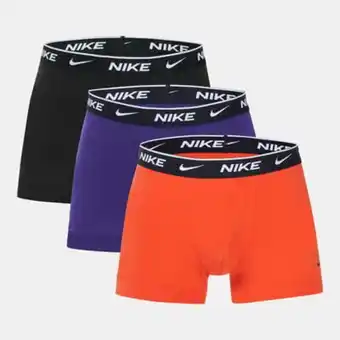 Sun & Sand Sports Men's everyday cotton stretch trunk (3 pack) offer