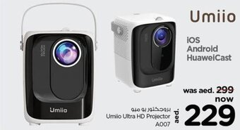 Nesto Umiio Ultra HD Projector A007 offer
