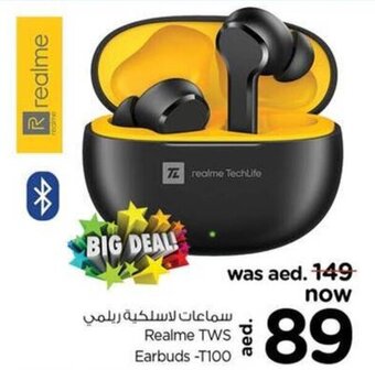 Nesto Realme TWS Earbuds -T100 offer
