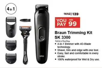 Nesto Braun Trimming Kit SK 3300 offer