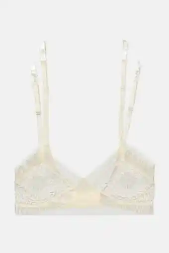 Brands For Less Women lace garter belt, ivory offer