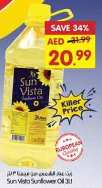 Gala Supermarket Sun Vista Sunflower Oil 3Lt offer