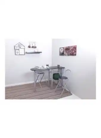 Noon 3-piece gupzy breakfast table and chair set multicolour 120x40x792cm offer