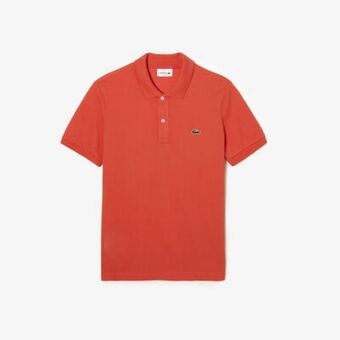 Lacoste Men's slim fit lacoste polo shirt in petit piqué offer