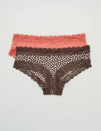 Kiabi Pack of 2 pairs of microfibre boy shorts offer