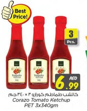 Nesto Corazo Tomato Ketchup PET 3x340gm offer