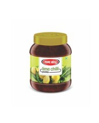 Ram bandhu lime chilli pickle 400 gm