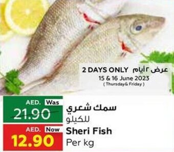 Al Ain Co-op Sheri Fish Per Kg offer
