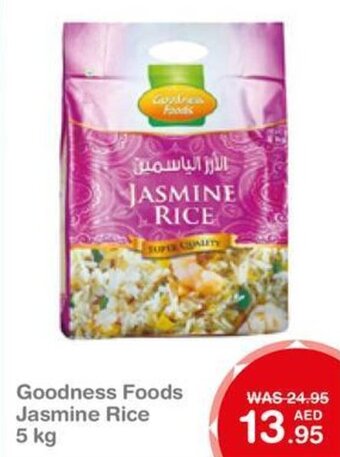 Choithrams Goodness Foods Jasmine Rice 5 kg offer