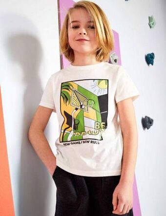 Kiabi Printed jersey t-shirt offer