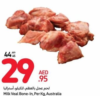 Carrefour Milk Veal Bone-In, Per Kg, Australia offer