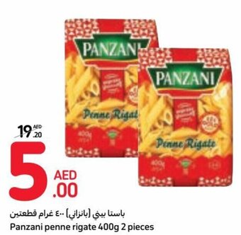 Carrefour Panzani penne rigate 400g 2 pieces offer