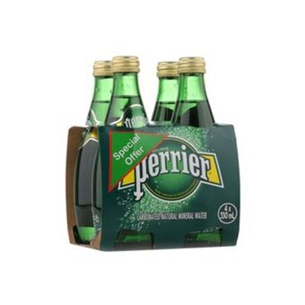 Choithrams Perrier sparkling water 4 x 330ml offer