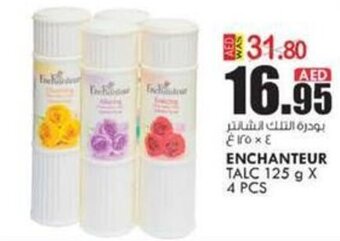 KM Trading ENCHANTEUR TALC 125 g X 4 PCS offer