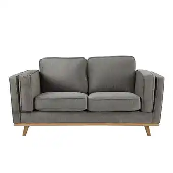 Homes R Us Polo 2-seater sofa, storm offer