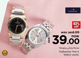 Nesto Todbeckar Men's Watch asstd. offer