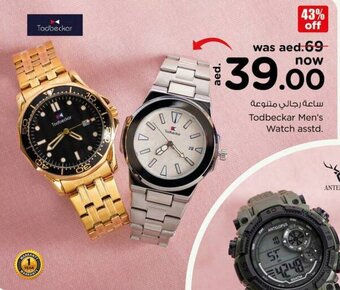 Nesto Todbeckar Men's Watch asstd. offer