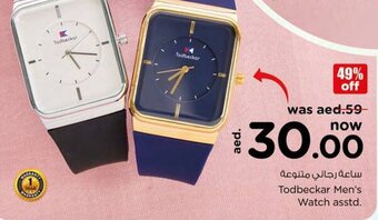 Nesto Todbeckar Men's Watch asstd. offer