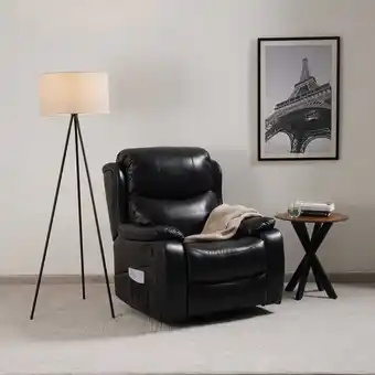 PAN Emirates Wexford rocking recliner chair (massage+heating) offer