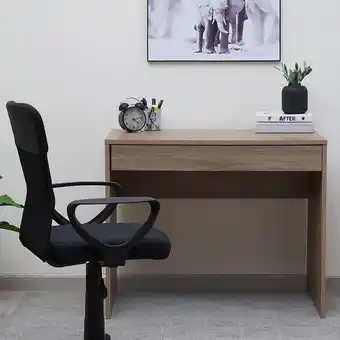 PAN Emirates Lexter writing desk with drawer -light walnut offer