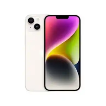 Jumbo Apple iphone 14 plus 5g smartphone, white, 128 gb offer
