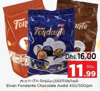 Nesto Elvan Fondante Chocolate Asstd 450/500gm offer