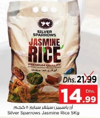 Nesto Silver Sparrows Jasmine Rice 5Kg offer