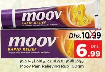 Nesto Moov Pain Relieving Rub 100gm offer