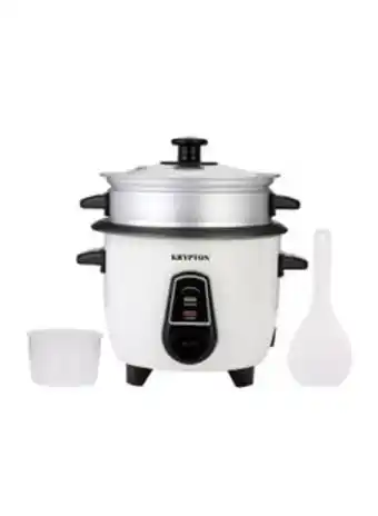 Noon Electric rice cooker 0.6 l 350 w knrc6054 white/pink offer