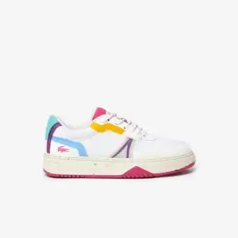 Lacoste Women's lacoste l001 eco synthetic and textile sneakers offer