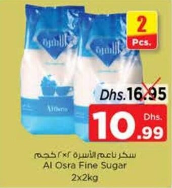 Nesto Al Osra Fine Sugar 2x2kg offer