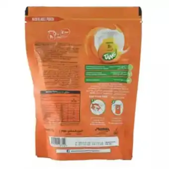 Day To Day Tang orange instant drink powder, sweetened with sugar, pouch- 375gms offer