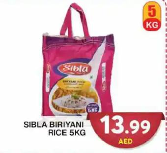 Grand Hyper Market SIBLA BIRIYANI RICE 5KG offer
