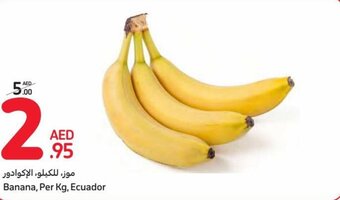 Carrefour Banana, Per Kg, Ecuador offer