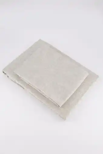 Brands For Less Cotton duvet set 135 x 200 cm, white and grey offer