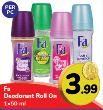 Day To Day Fa Deodorant Roll On 1x50 ml offer